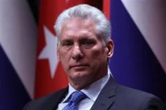 Chủ tịch Cuba Miguel Diaz-Canel. (Ảnh: AFP/TTXVN)