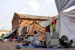 Người tị nạn tại Hasahisa, Sudan. (Ảnh: AFP/TTXVN)