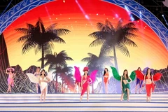 Hình ảnh ấn tượng trong Lễ hội biển Sầm Sơn 2018. (Ảnh: BTC)