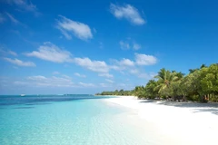 Vẻ đẹp hoang sơ, quyến rũ của bãi Kem. (Nguồn ảnh: Sun)