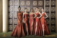 Hoa hậu H’Hen Niê cùng các thí sinh Miss Universe 2018 vừa có hoạt động trình diễn trang phục của các nhà thiết kế Thái Lan và tham dự tiệc Welcome Gala Dinner. (Ảnh: BTC)