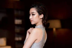 Mái tóc ngắn mới mẻ của Hoa hậu. (Ảnh: Thiên Hùng)