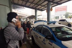 Hành khách nên sử dụng các hãng taxi có uy tín đang khai thác tại Nội Bài. (Ảnh: PV/Vietnam+)