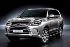 Lexus LX570 có ngoại thất sang trọng, động cơ V8 5.7lít mạnh mẽ. (Ảnh: Lexus cung cấp)