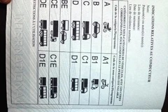 Mẫu giấy phép lái xe quốc tế của người Việt Nam. (Ảnh: Việt Hùng/Vietnam+)