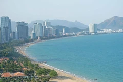 Một góc thành phố biển Nha Trang (tỉnh Khánh Hòa). (Ảnh: Nguyễn Dũng/TTXVN)