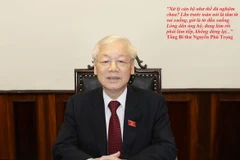 Lời chia sẻ của người đứng đầu đất nước càng trở nên thấm thía và chắc chắn “cuộc chiến chống tham nhũng” sẽ còn diễn ra như kỳ vọng của nhân dân. (Nguồn ảnh: TTXVN)