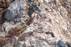 Qua thanh tra, Tổng cục Địa chất và Khoáng sản Việt Nam đã phát hiện nhiều vi phạm tại các mỏ đá vôi, đá sét. (Ảnh: PV/Vietnam+)