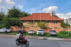Ô đất tại số 2 ngõ 294 Kim Mã, quận Ba Đình, thành phố Hà Nội. (Ảnh: Hùng Võ/Vietnam+)