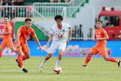 Hoàng Anh Gia Lai tiếp tục chỉ hòa tại V-League 2023. (Ảnh: CLB HAGL) 