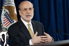 Chủ tịch Fed sắp mãn nhiệm Ben Bernanke. (Nguồn: AFP)