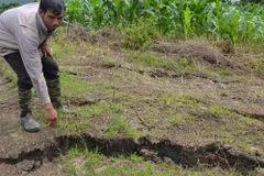 Thừa Thiên-Huế: Khai thác mỏ đá vôi gây sụt lún đất nông nghiệp