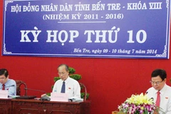Kỳ họp của Hội đồng Nhân dân tỉnh Bến Tre khóa VIII. (Nguồn: Bentre.gov.vn)