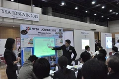 Hội chợ việc làm cho sinh viên và thanh niên Việt Nam tại Nhật Bản do VYSA phối hợp tổ chức. (Ảnh minh họa: Minh Sơn/Vietnam+)