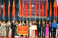 Hà Nội míttinh kỷ niệm 50 năm phong trào “Ba sẵn sàng”