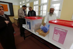 Một điểm bỏ phiếu ở Libya. (Nguồn: AFP)