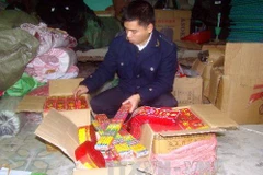 Pháo nhập lậu. (Ảnh minh họa. Nguồn: TTXVN)