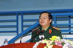 Thượng tướng Đỗ Bá Tỵ. (Ảnh: Trọng Đức/TTXVN)