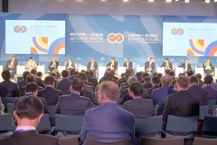 Diễn đàn doanh nghiệp Nga-ASEAN. (Ảnh: Quang Vinh/Vietnam+)