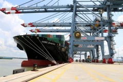 Cảng Quốc tế Cái Mép. (Ảnh: Đoàn Mạnh Dương/TTXVN)