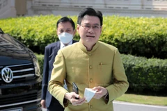 Ông Jurin Laksanawisit, lãnh đạo đảng Dân chủ. (Nguồn: Bangkok Post)