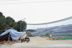 Khu xử lý rác thải Xuân Sơn. (Ảnh: Hoài Nam/Vietnam+)