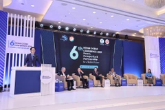 Thứ trưởng Bộ Ngoại giao Đỗ Hùng Việt phát biểu tại Hội nghị Ấn Độ Dương lần thứ 6. (Nguồn: Hà Nội Mới)