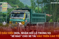 Bản tin 60s: Có dấu hiệu hối lộ trong vụ “xé rào” cho xe tải vào trên cao tốc