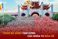 Bản tin 60s: Chùa Ba Vàng tạm dừng các khóa tu mùa hè