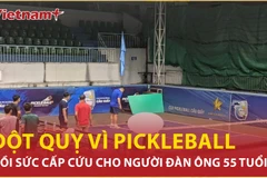 Bản tin 60s: Đang chơi pickleball, người đàn ông ở Hà Nội bất ngờ đột quỵ