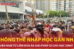 Bản tin 60s: Học sinh ở sát trường không thể nhập học, quận Nam Từ Liêm nói gì? 