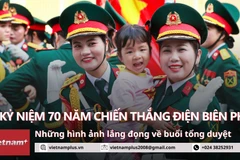 Hình ảnh lắng đọng về buổi tổng duyệt Lễ kỷ niệm Chiến thắng Điện Biên Phủ