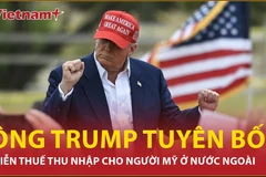 Ông Trump miễn thuế thu nhập cho người Mỹ ở nước ngoài, cử tri có vui mừng?