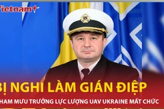 Bị nghi làm gián điệp, Tham mưu trưởng lực lượng UAV Ukraine mất chức