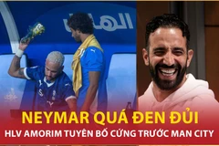 Neymar báo tin cực buồn sau 30 phút thi đấu, Amorim mong ngóng đối đầu Man City