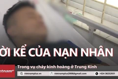 Lời kể bàng hoàng của nạn nhân trong vụ cháy lớn ở Trung Kính Hà Nội