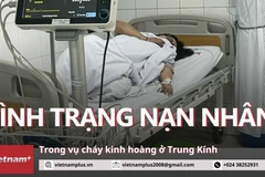 Bệnh viện thông tin về tình hình sức khỏe 3 nạn nhân vụ cháy tại Trung Kính