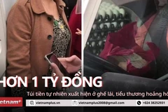 Người phụ nữ hoảng hốt vì hơn 1 tỷ đồng tự nhiên "rơi" vào ghế ôtô