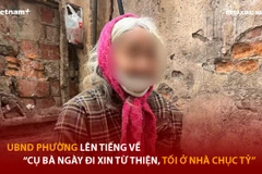 Bản tin 60s: Ủy ban nhân dân phường lên tiếng về cụ bà vô gia cư ở nhà chục tỷ 