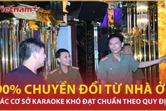 Bản tin 60s: Các cơ sở karaoke khó đạt chuẩn quy định vì 90% chuyển đổi từ nhà ở