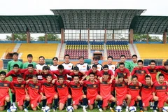Đội tuyển U23 Việt Nam tham dự Cúp bóng đá quốc tế TP.HCM 2011 (Nguồn: VFF)