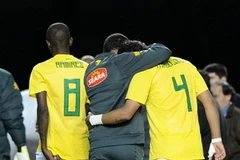 Nỗi thất vọng của các cầu thủ Brazil (Nguồn: Reuters)