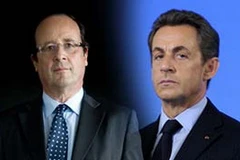 Hai ứng viên Tổng thống Pháp, Francois Hollande và Nocolas Sarkozy (Nguồn: France24)