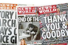 Những trang bìa từng gây chấn động trong lịch sử News of the World (Nguồn: Guardian).