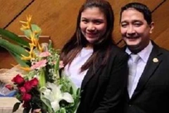 Acedillo cầu hôn bạn gái tại kỳ họp quốc hội (Nguồn: WSJ)