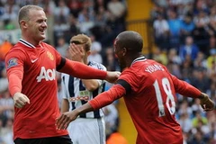 M.U may mắn giành chiến thắng trước West Brom