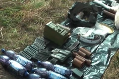 Số đạn thu được từ kho vũ khí ở Ingushetia (Nguồn: NATC)