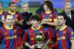 Bộ ba Barca thống trị danh sách Quả bóng Vàng năm 2010 (Nguồn: FF)