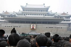 Người dân Triều Tiên viếng nhà lãnh đạo Kim Jong-Il (Nguồn: KCNA)