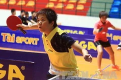 70 tay vợt dự giải bóng bàn các đội mạnh năm 2013